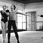 Rptitions du 2me acte du Lac des cygnes avec Mme Tatiana Vecheslova. 1968